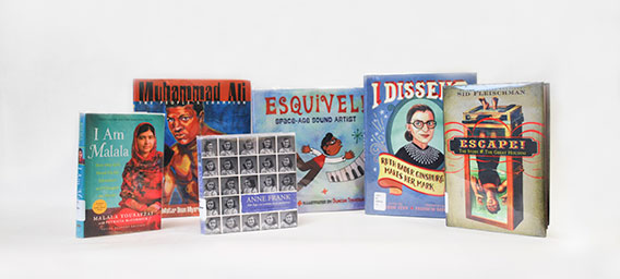 Biography books for K-12