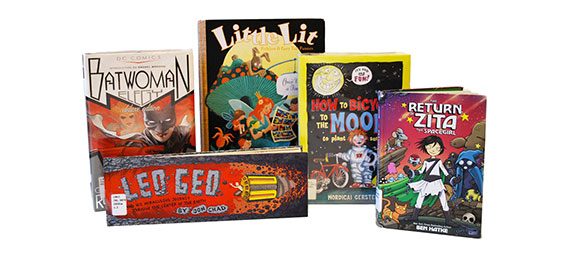 Fiction and non-fiction graphic novels for all reading levels