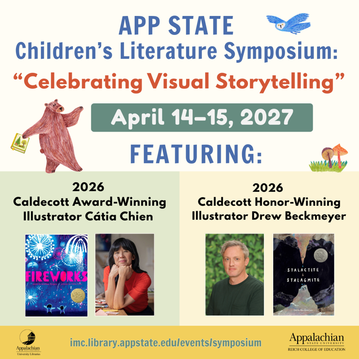 2027 Children's Literature Symposium, details follow in text