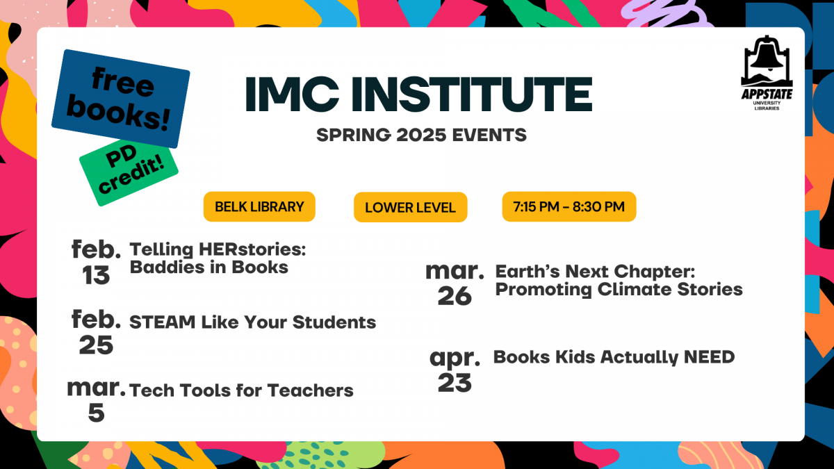 IMC Institute Spring 2025 events, details follow in text