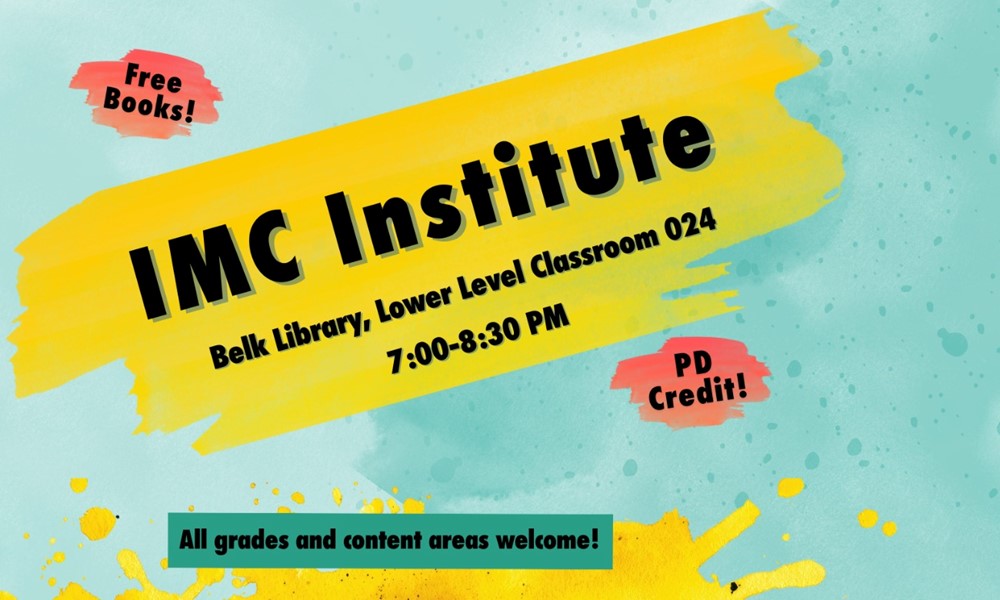 IMC Institute Spring 2026 - details follow in text