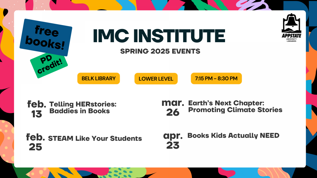 IMC Institute Spring 2025 events, details follow in text