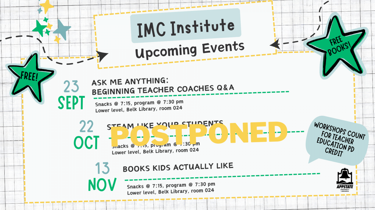 IMC Institute Fall 2024 events, details follow in text